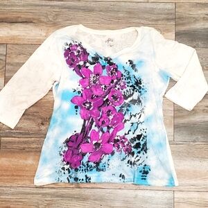 Style&Co. Sport Floral with Gemstones